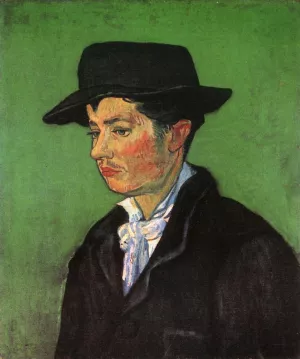 Portrait of Armand Roulin painting by Vincent van Gogh