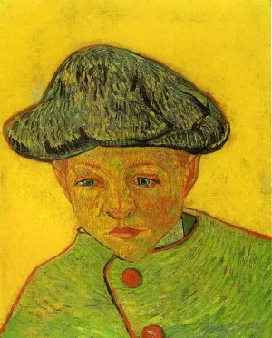 Portrait of Camille Roulin by Vincent van Gogh Oil Painting