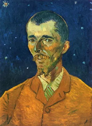 Portrait of Eugene Bach by Vincent van Gogh Oil Painting