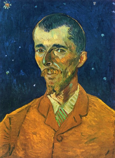 Portrait of Eugene Bach by Vincent van Gogh - Hand-Painted Oil Painting Reproduction