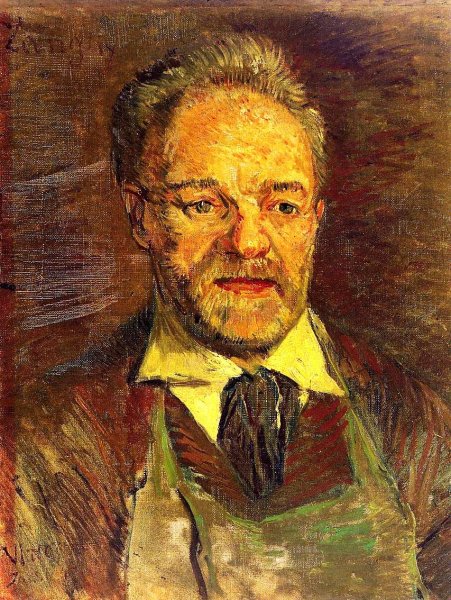 Portrait of Pere Tanguy III by Vincent van Gogh - Hand-Painted Oil Painting Reproduction