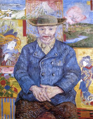 Portrait of Pere Tanguy by Vincent van Gogh Oil Painting
