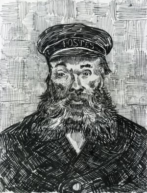 Portrait of the Postman Joseph Roulin II Oil painting by Vincent van Gogh