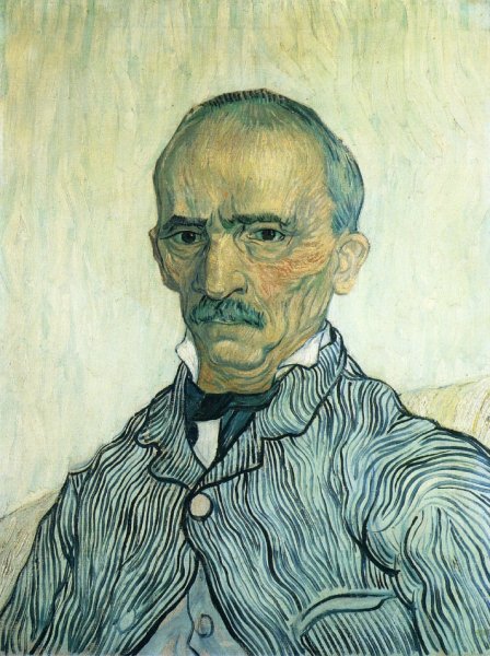 Portrait of Trabuc by Vincent van Gogh - Hand-Painted Oil Painting Reproduction