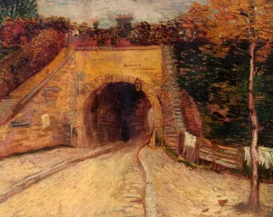 Roadway with Underpass also known as The Viaduct by Vincent van Gogh Oil Painting