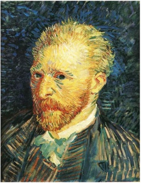 Main Product Photo of Self Portrait Painting by Vincent van Gogh