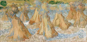 Sheaves of Wheat by Vincent van Gogh Oil Painting