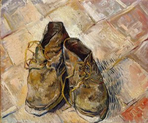 Shoes by Vincent van Gogh Oil Painting