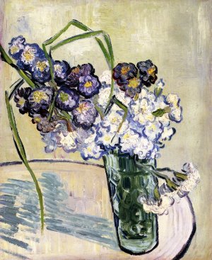 Still Life, Vase with Carnations by Vincent van Gogh Oil Painting