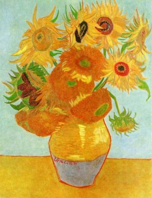 Still Life: Vase with Twelve Sunflowers