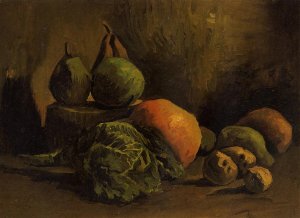 Still Life with Vegetables and Fruit