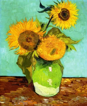 Sunflowers II by Vincent van Gogh - Oil Painting Reproduction