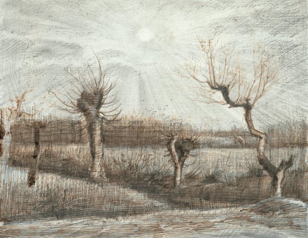 Tetards  by Vincent van Gogh - Hand-Painted Oil Painting Reproduction