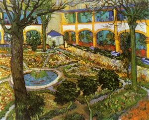 The Courtyard of the Hospital at Arles