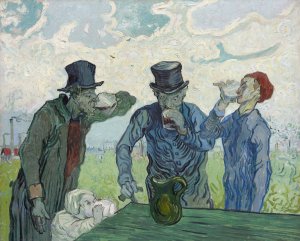 The Drinkers by Vincent van Gogh Oil Painting