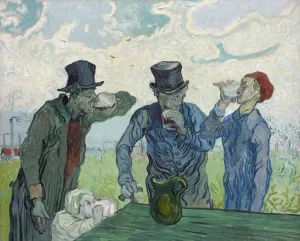 The Drinkers by Vincent van Gogh Oil Painting
