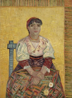 The Italian Woman by Vincent van Gogh Oil Painting