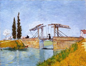 The Langlois Bridge by Vincent van Gogh Oil Painting