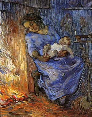 The Man is at Sea after Demont-Breton by Vincent van Gogh Oil Painting