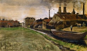 The Mill in the Hague by Vincent van Gogh Oil Painting