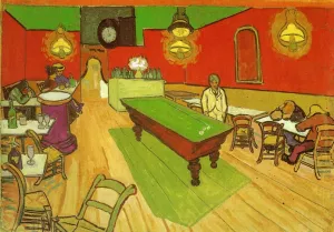 The Night Cafe in Arles by Vincent van Gogh - Oil Painting Reproduction