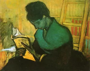 The Novel Reader by Vincent van Gogh Oil Painting