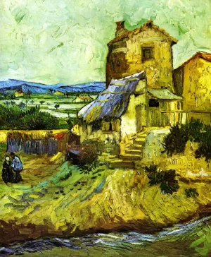 The Old Mill painting by Vincent van Gogh