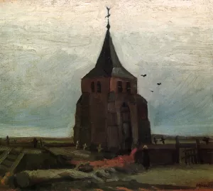 The Old Tower by Vincent van Gogh Oil Painting