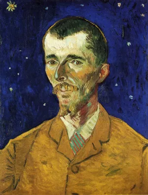 The Poet, Portrait of Eugene Boch by Vincent van Gogh Oil Painting