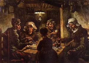 The Potato Eaters II by Vincent van Gogh - Oil Painting Reproduction