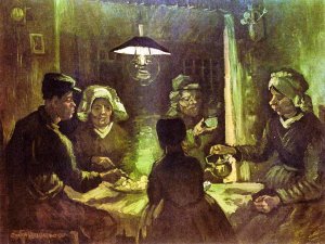 The Potato Eaters by Vincent van Gogh Oil Painting