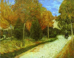The Public Park at Arles by Vincent van Gogh Oil Painting