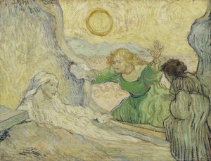 The Raising of Lazarus by Vincent van Gogh Oil Painting