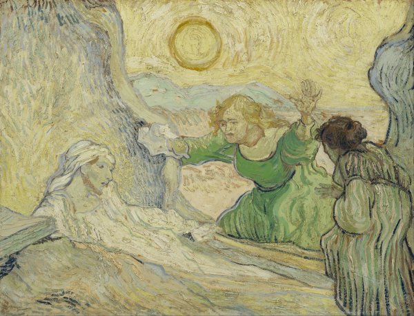 The Raising of Lazarus  by Vincent van Gogh - Hand-Painted Oil Painting Reproduction
