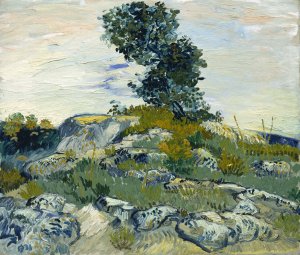 The Rocks by Vincent van Gogh Oil Painting