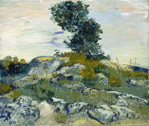 The Rocks by Vincent van Gogh Oil Painting