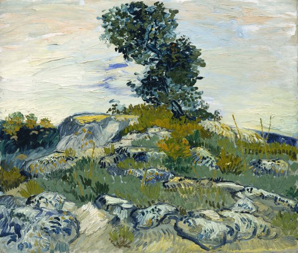 The Rocks by Vincent van Gogh - Hand-Painted Oil Painting Reproduction