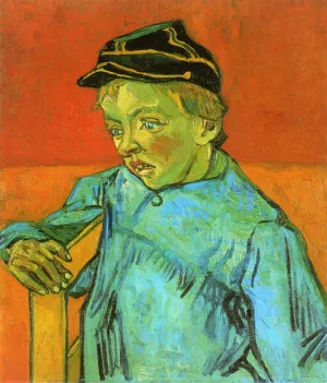 The Schoolboy Camille Roulin by Vincent van Gogh Oil Painting