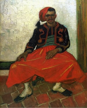 The Seated Zouave Oil painting by Vincent van Gogh