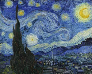 The Starry Night Oil Painting by Vincent Van Gogh - Best Seller