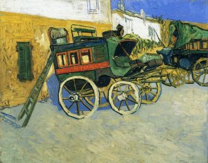 The Tarascon Diligence by Vincent van Gogh Oil Painting