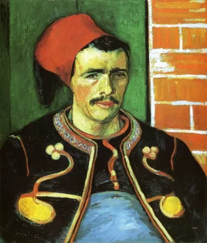 The Zouave painting by Vincent van Gogh