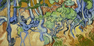 Tree-roots by Vincent van Gogh Oil Painting