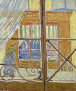 View of a Butcher's Shop by Vincent van Gogh Oil Painting