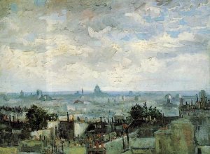 View of the Roofs of Paris