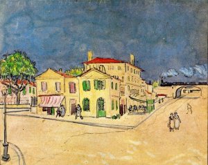 Vincent's House in Arles (also known as The Yellow House)