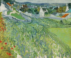 Vineyards at Auvers by Vincent van Gogh Oil Painting