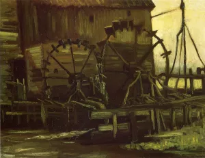 Water Wheels of Mill at Gennep painting by Vincent van Gogh