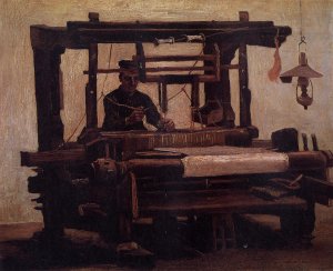 Weaver, Seen from the Front by Vincent van Gogh Oil Painting