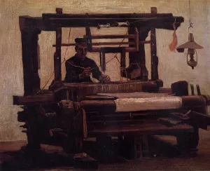 Weaver, Seen from the Front by Vincent van Gogh Oil Painting